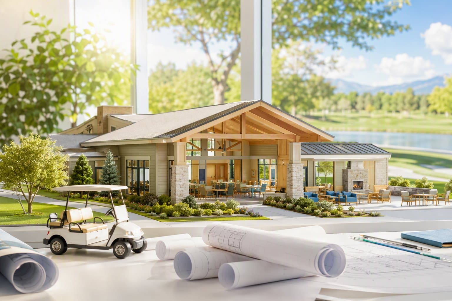 Senior Center Proposal - illustration, Jake Team LLC
