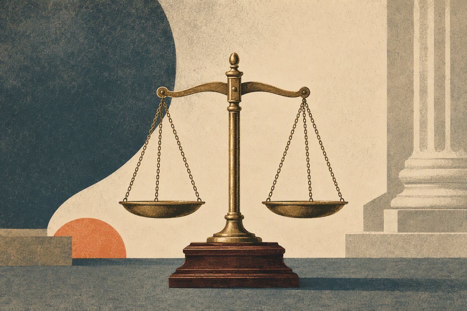Scales of justice - illustration, Jake Team LLC
