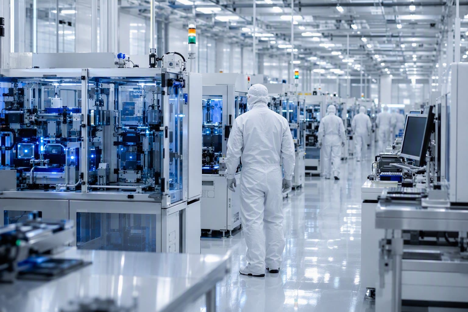 semiconductor manufacturing - illustration, Jake Team LLC
