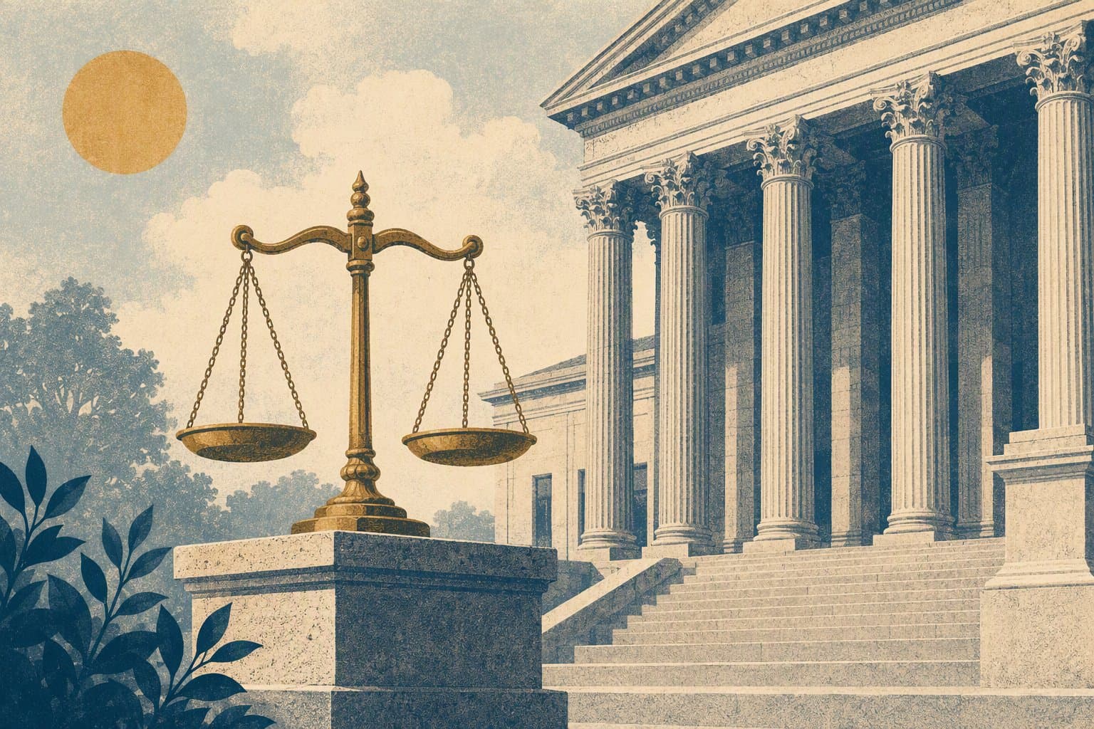 Justice Served - illustration, Jake Team LLC