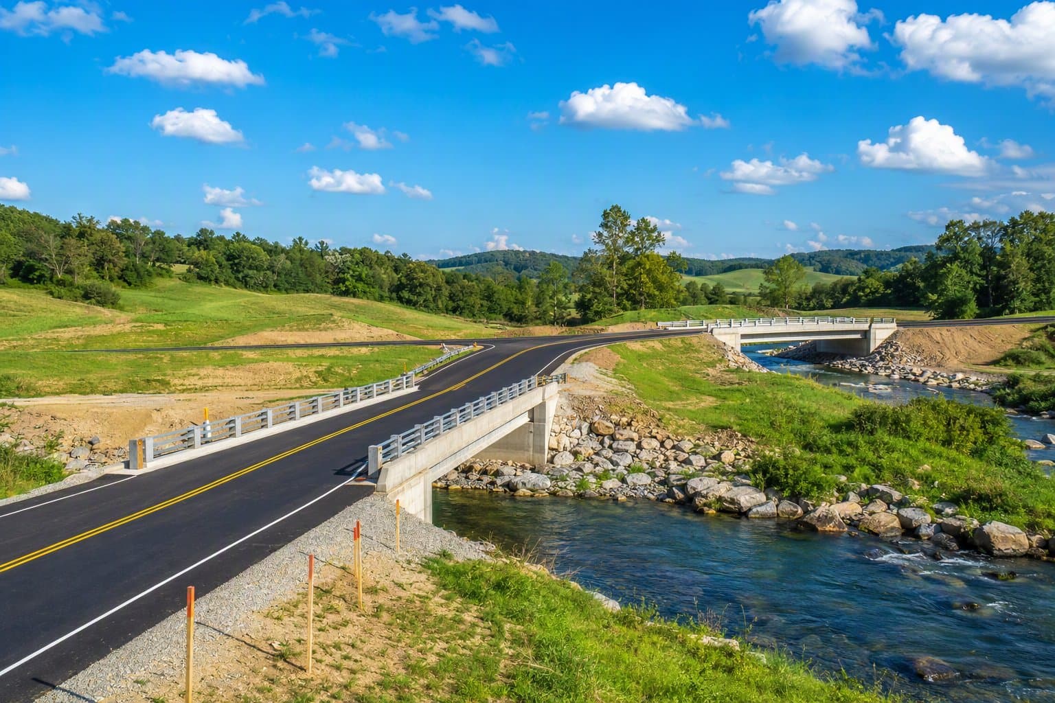 county bridge repair - illustration, Jake Team LLC