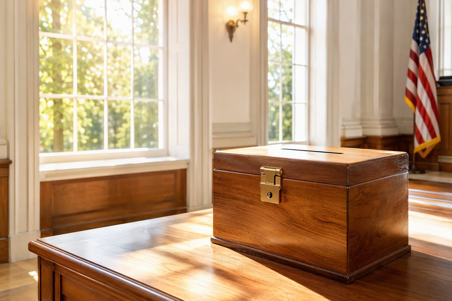voting ballot box - illustration, Jake Team LLC