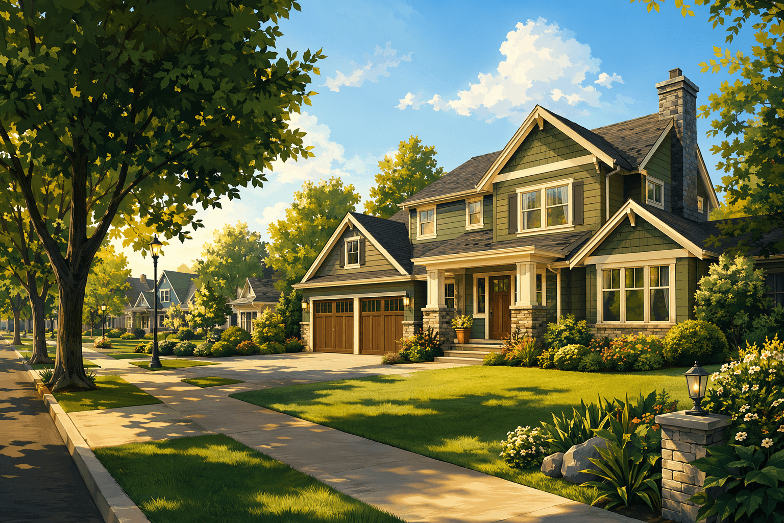 Home for lease - illustration, Jake Team LLC