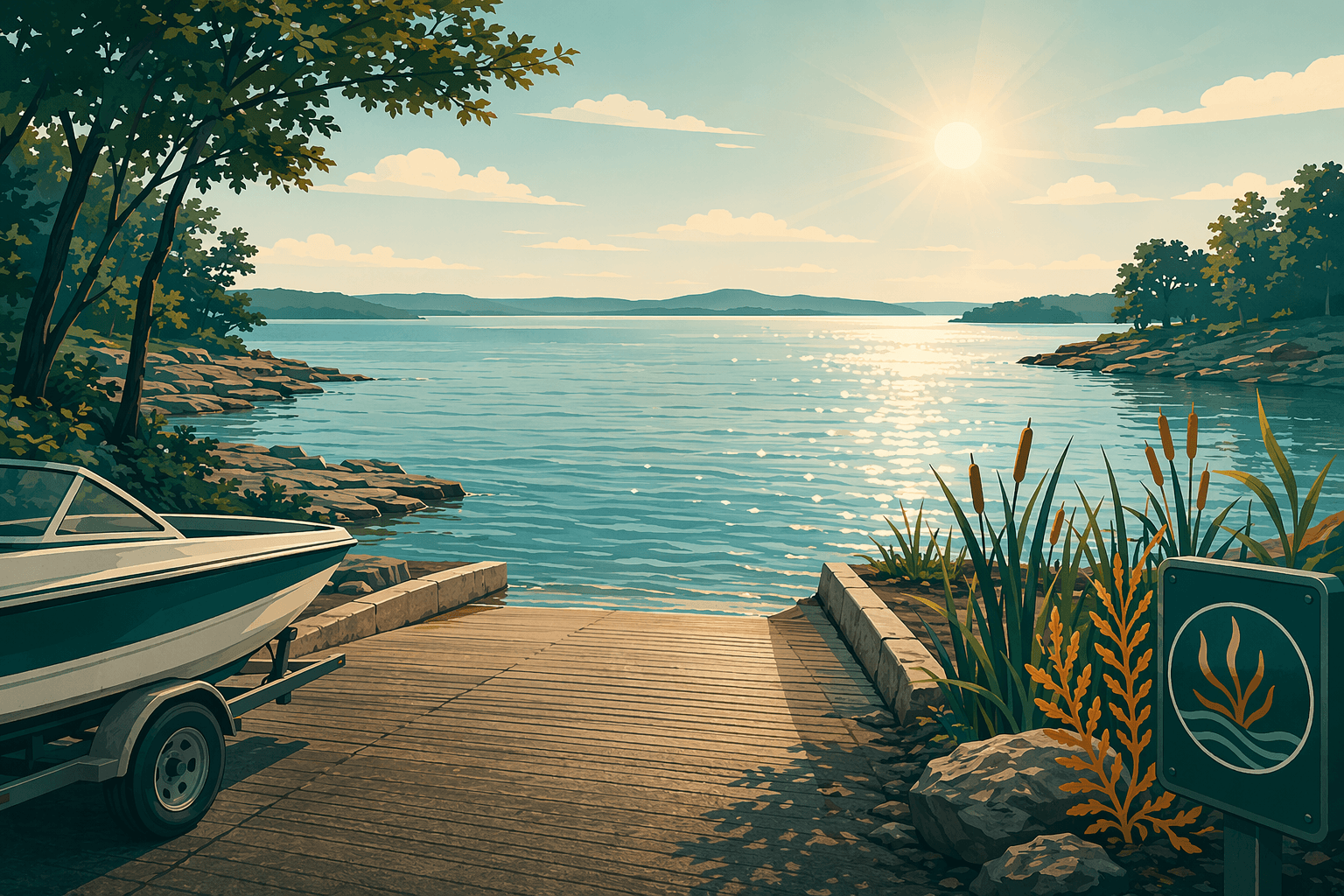 Lake protection - illustration, Jake Team LLC