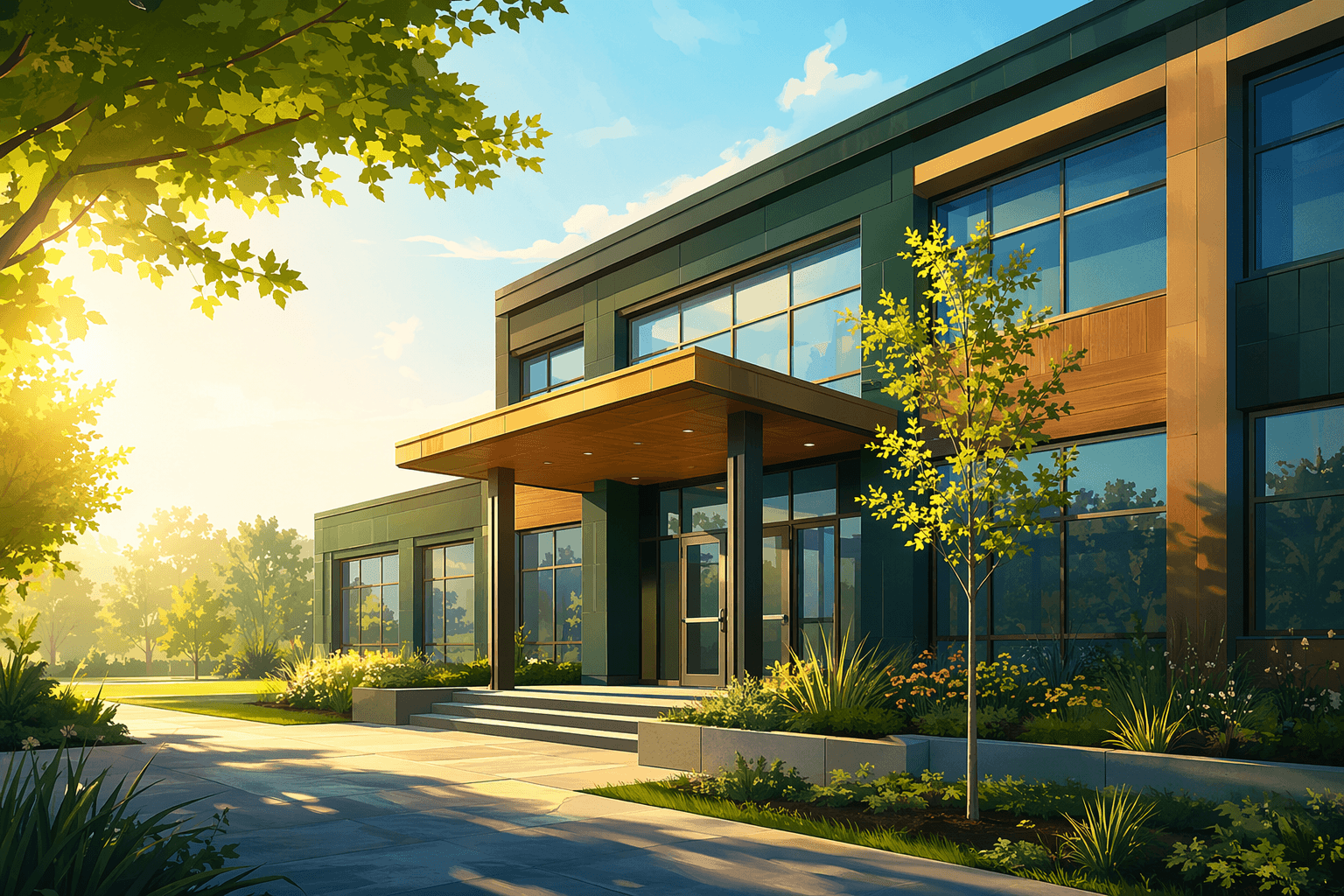 Mental health facility - illustration, Jake Team LLC