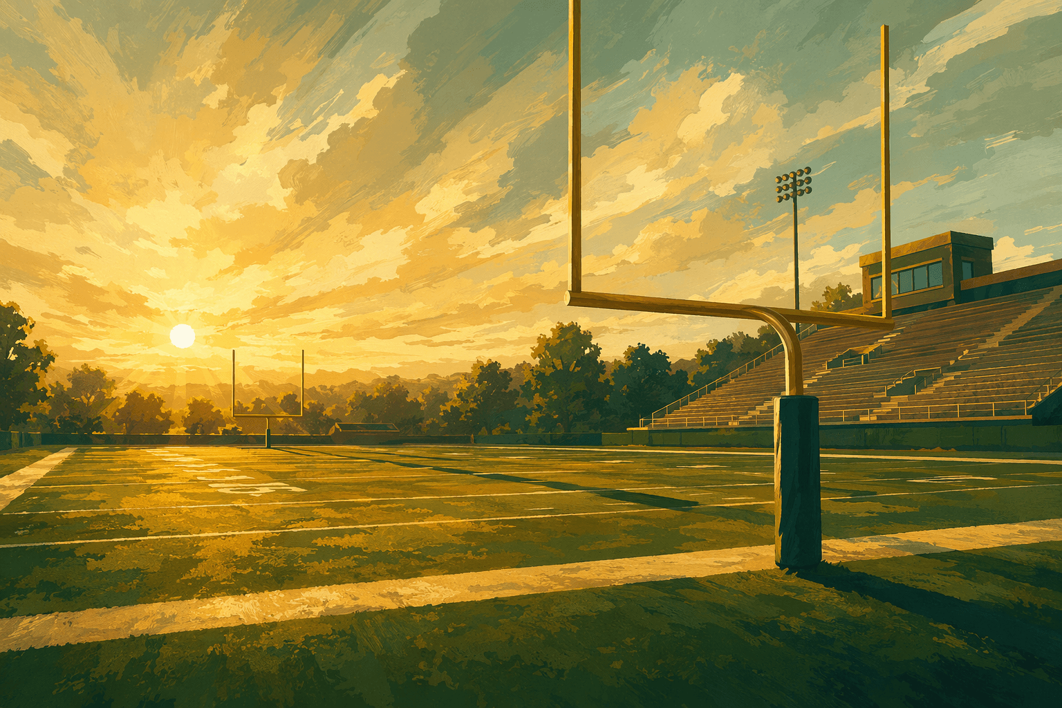 Football camp - illustration, Jake Team LLC