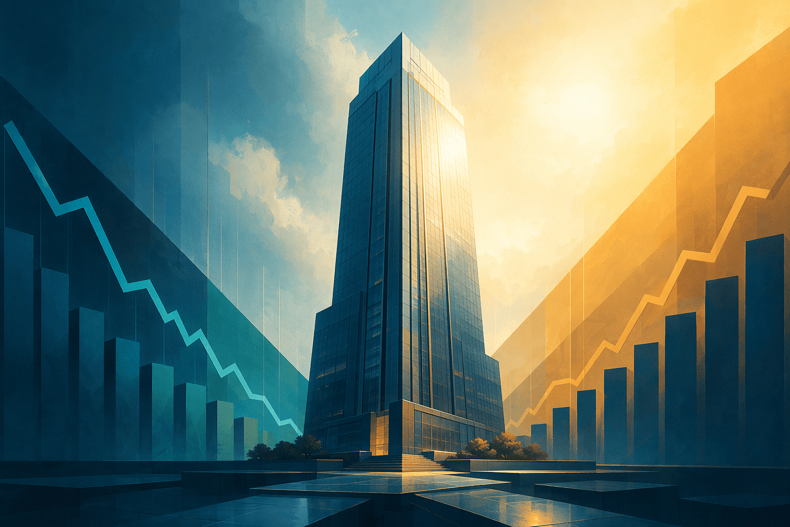 Financial Valuation Debate - illustration, Jake Team LLC