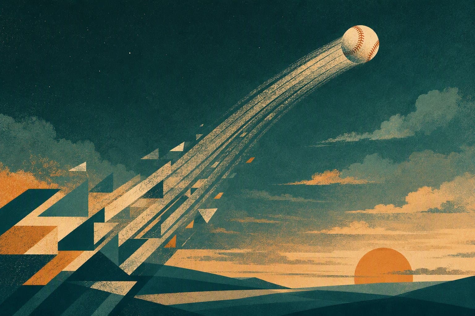 Baseball Home Run - illustration, Jake Team LLC