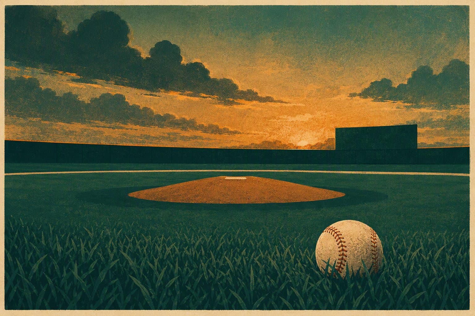 Baseball Victory - illustration, Jake Team LLC