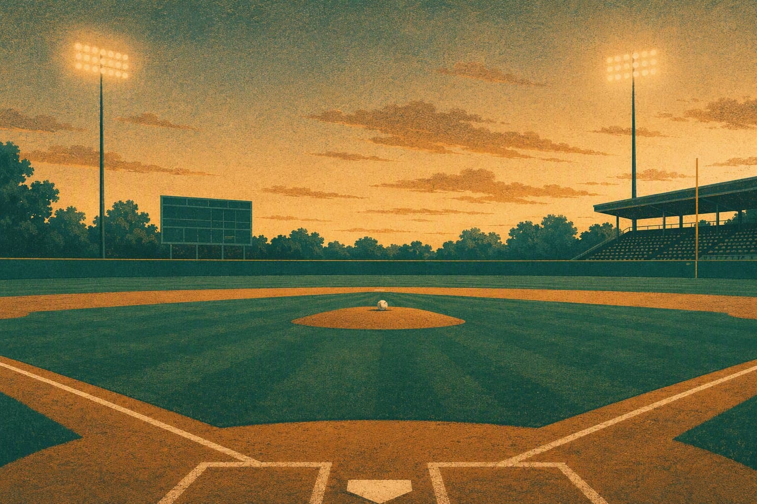 Baseball Victory - illustration, Jake Team LLC