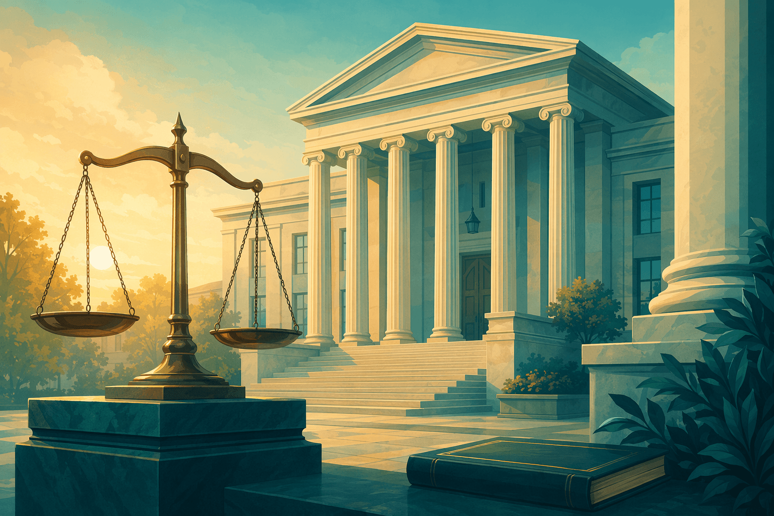 Justice and Inquiry - illustration, Jake Team LLC