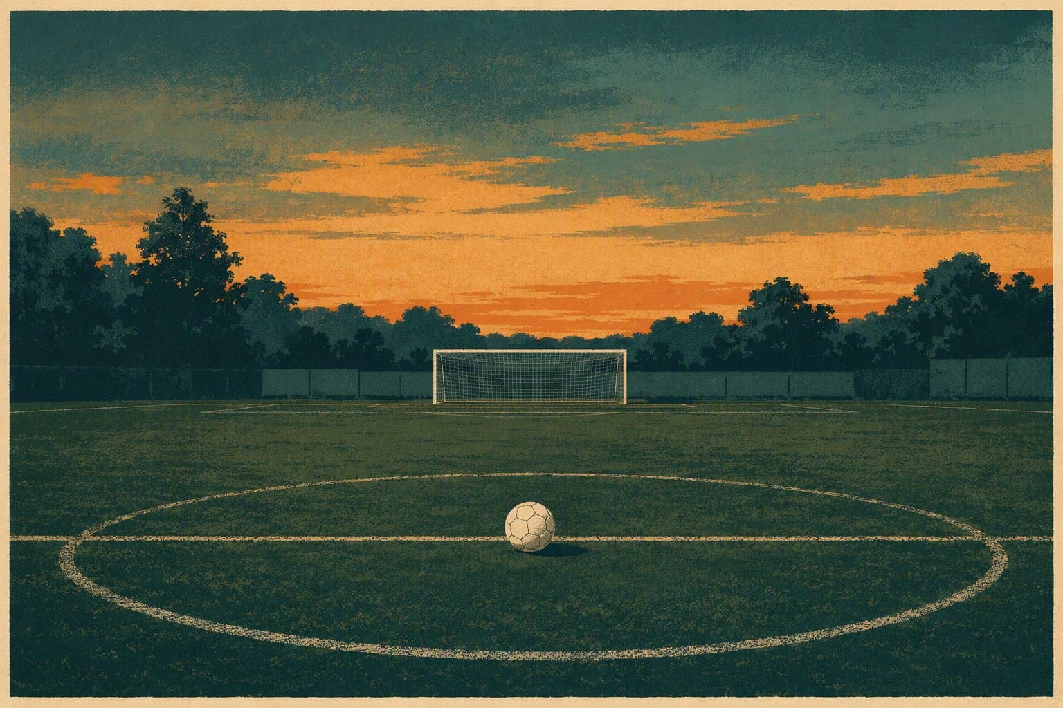 Soccer Match - illustration, Jake Team LLC