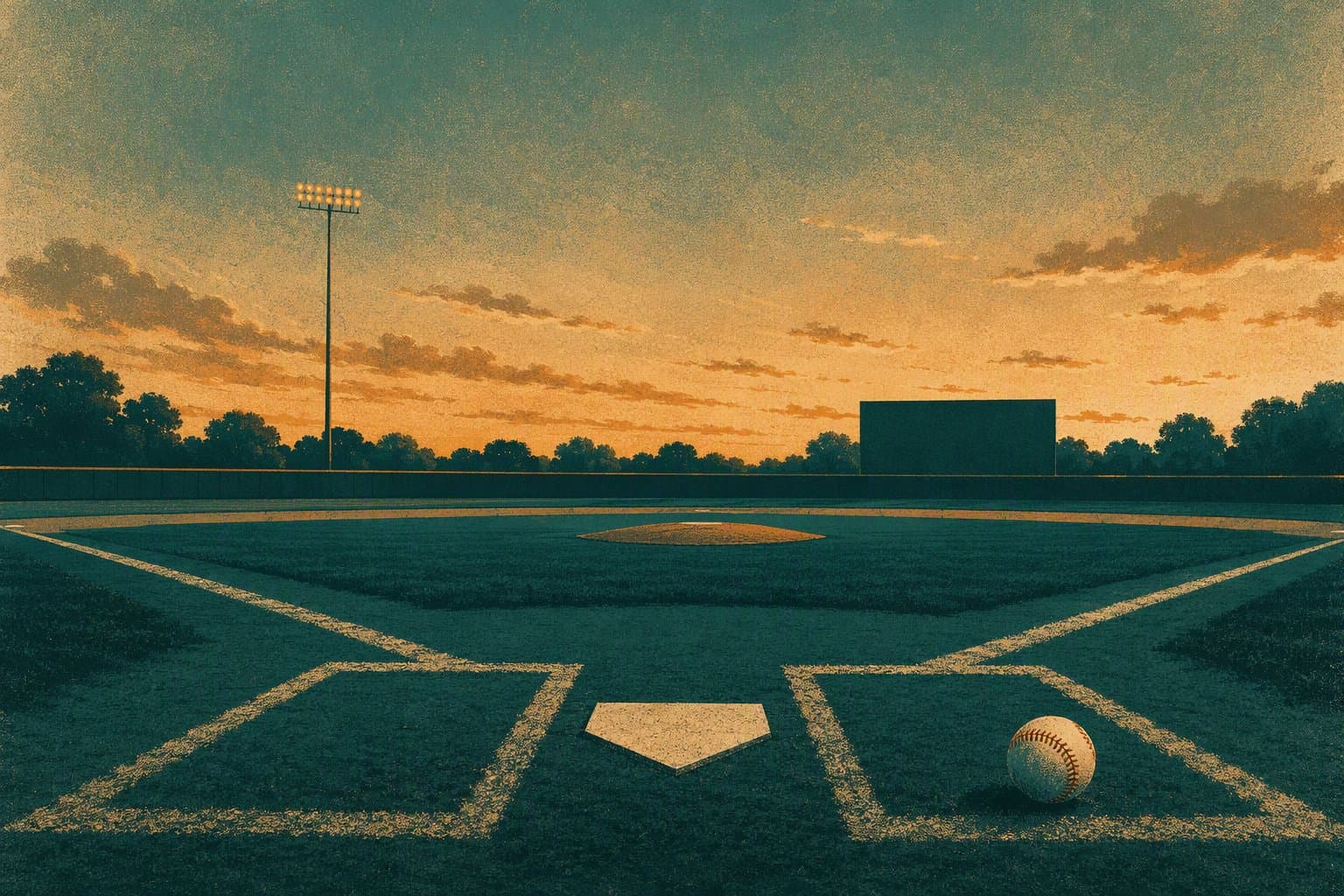 Baseball Victory - illustration, Jake Team LLC