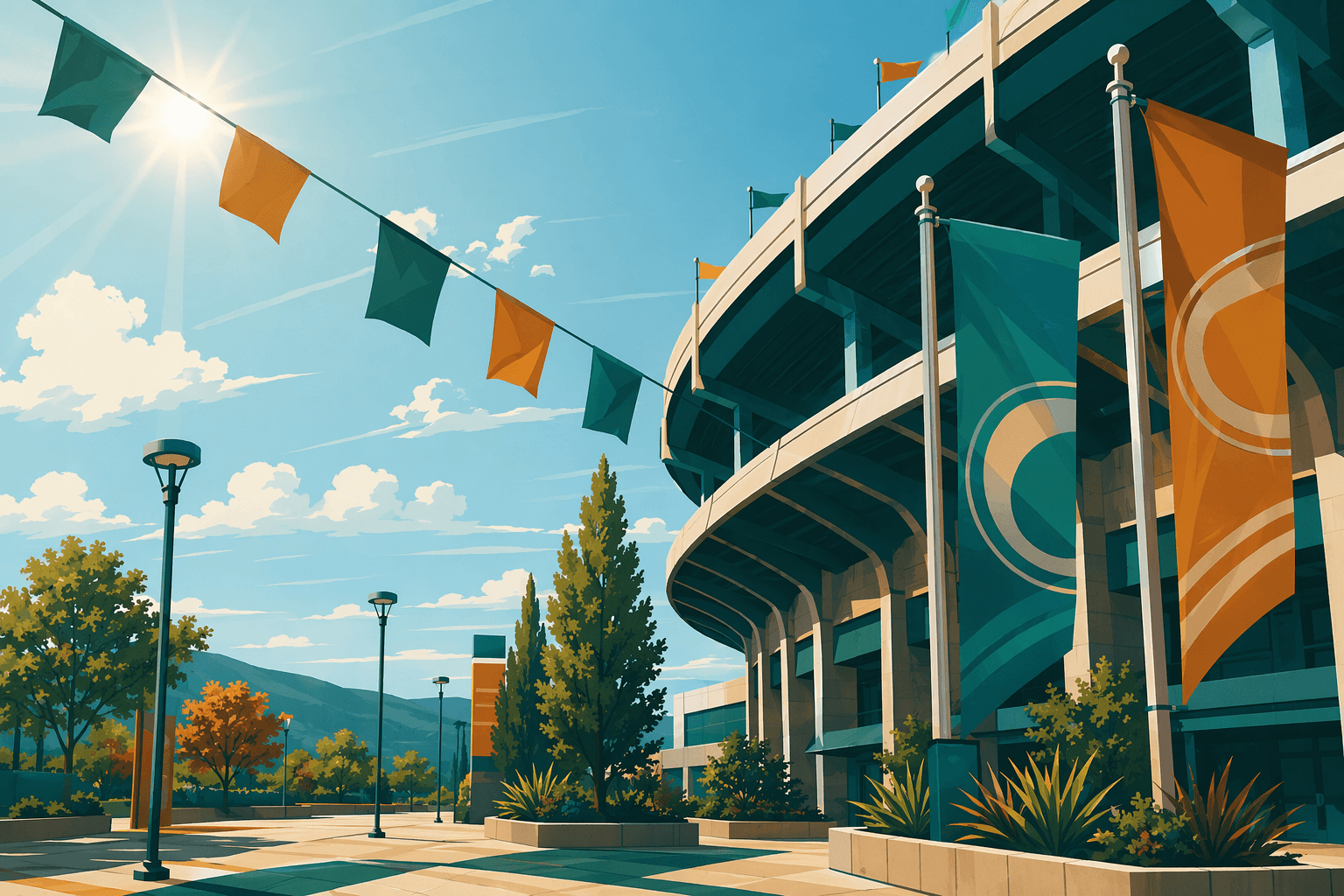 Victory Stadium - illustration, Jake Team LLC