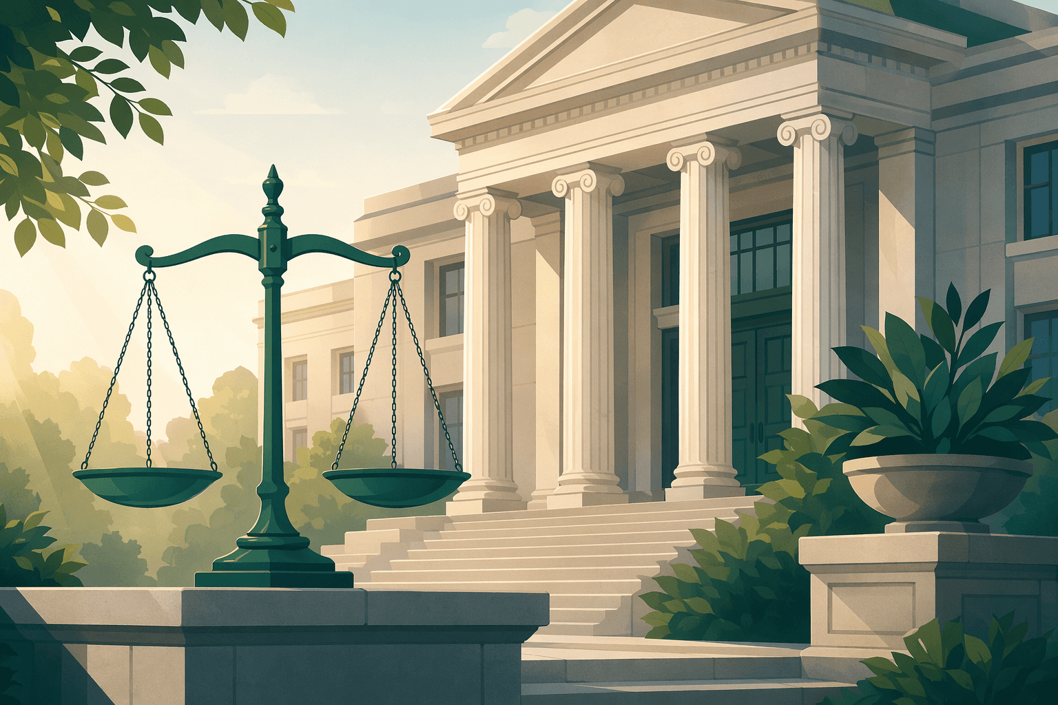 Justice and Inquiry - illustration, Jake Team LLC
