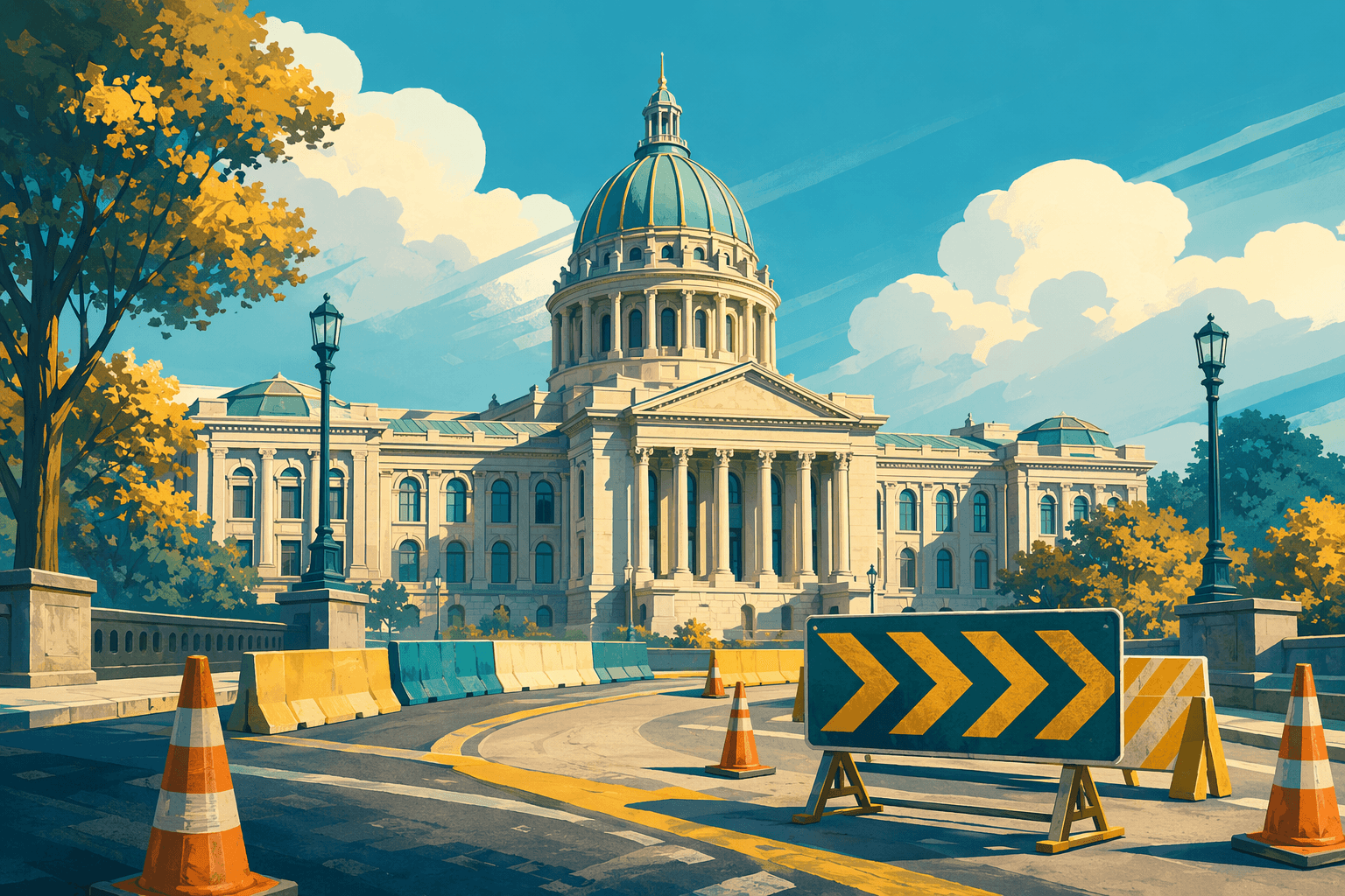 Civic Roadwork - illustration, Jake Team LLC