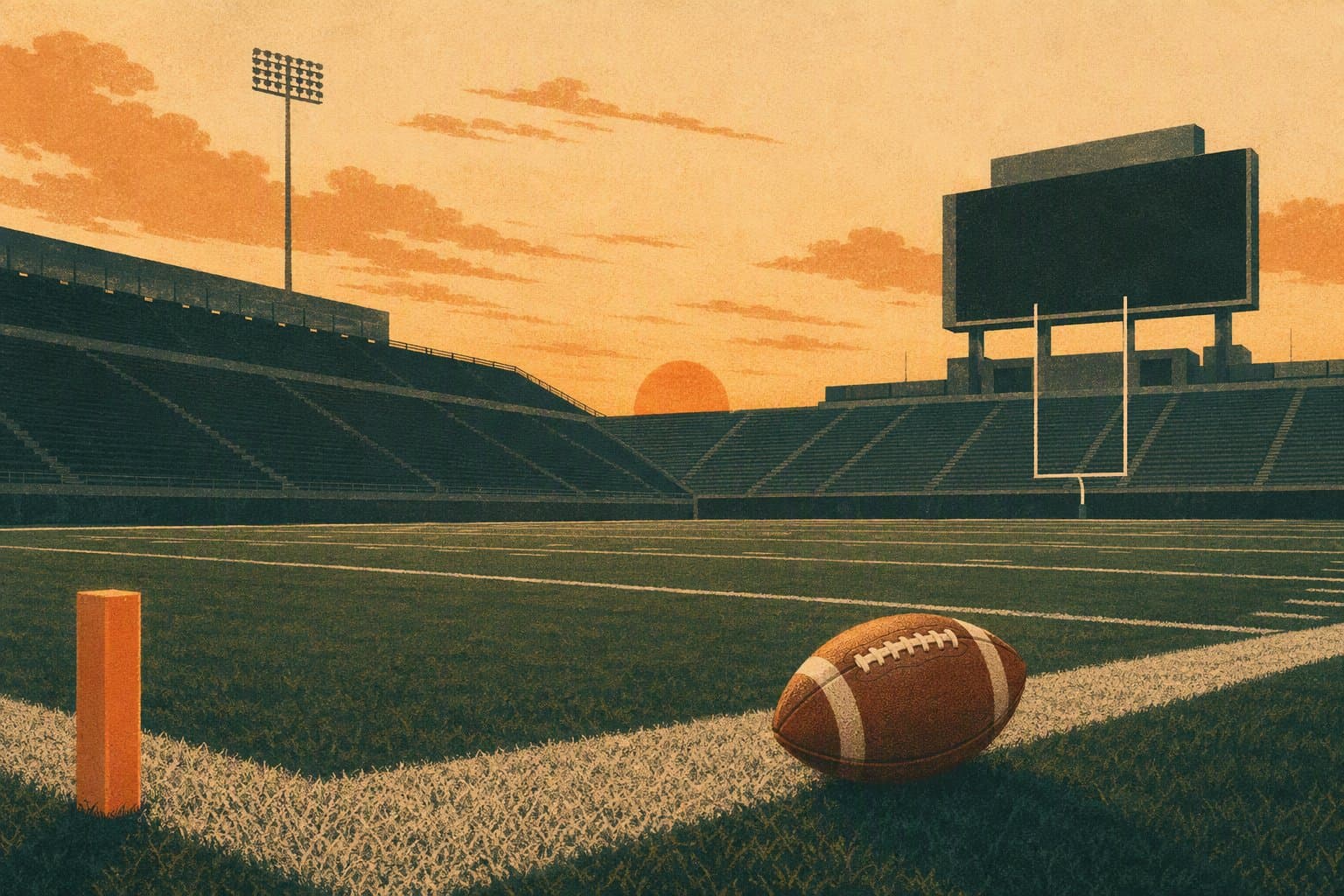 Football Victory - illustration, Jake Team LLC