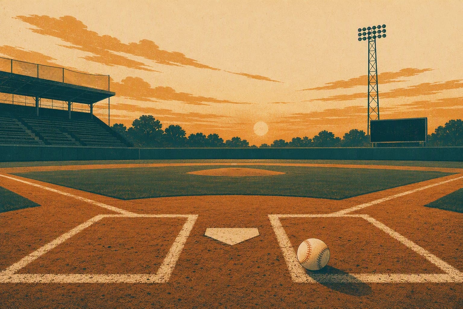 baseball rally - illustration, Jake Team LLC