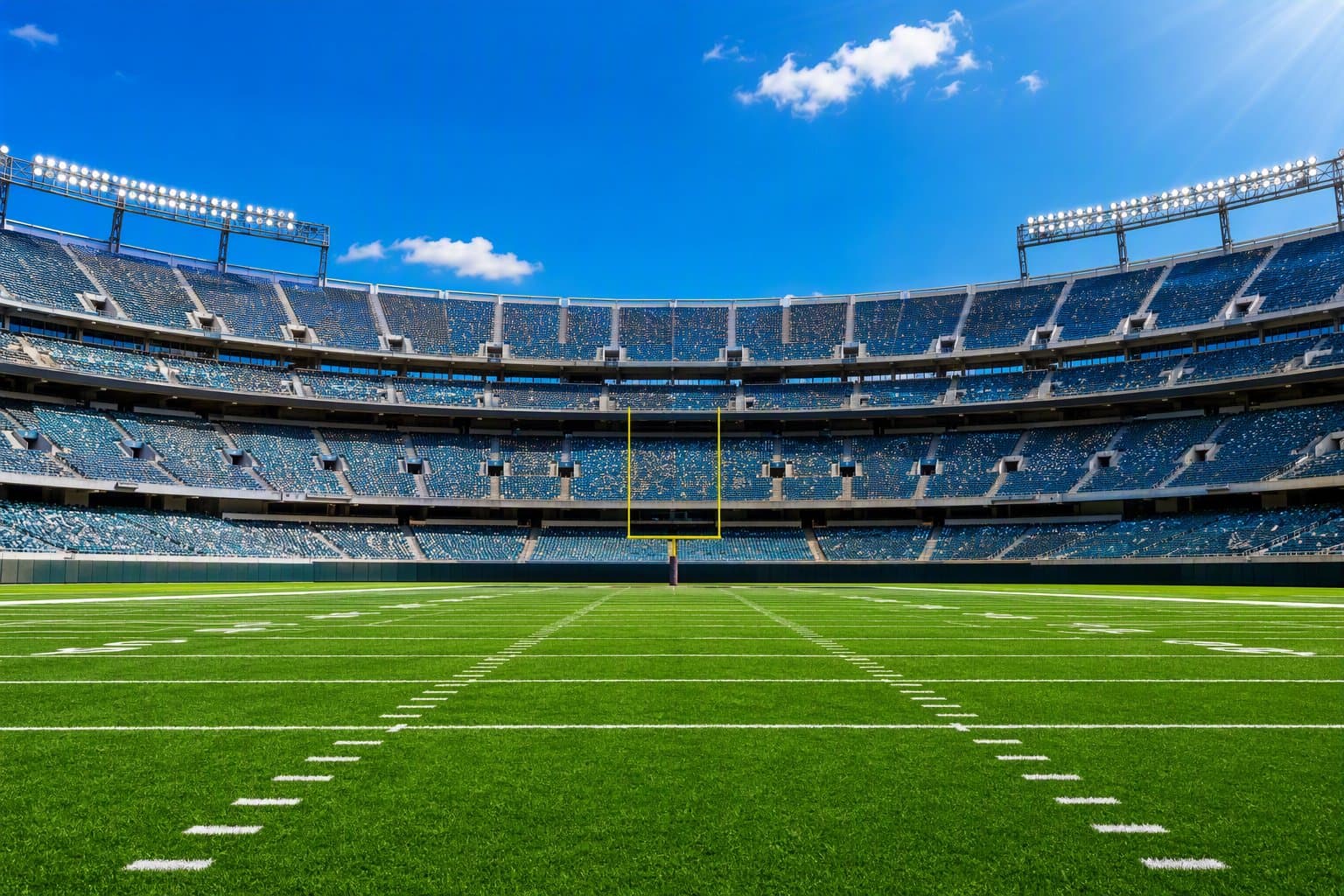 empty football stadium - illustration, Jake Team LLC