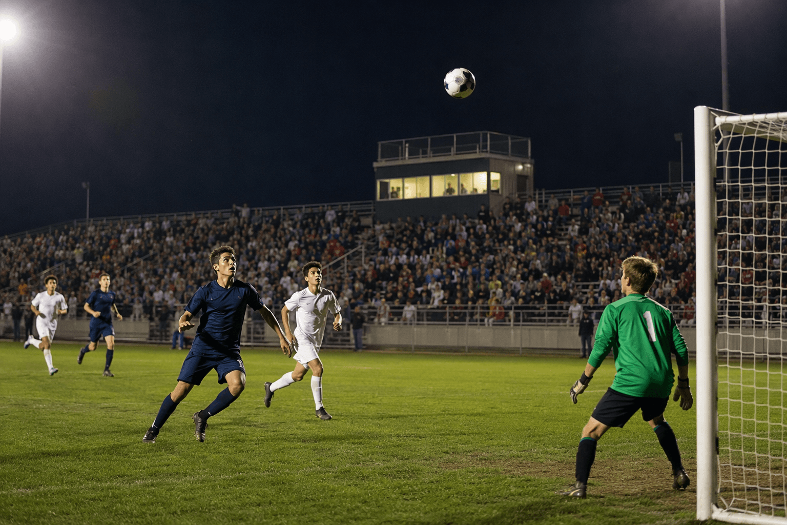 Soccer match tension - illustration, Jake Team LLC