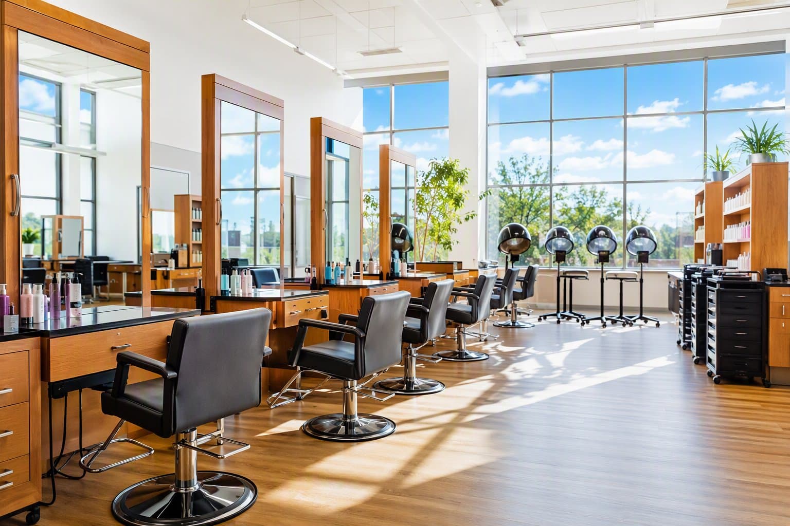 Sherman High School Salon - illustration, Jake Team LLC
