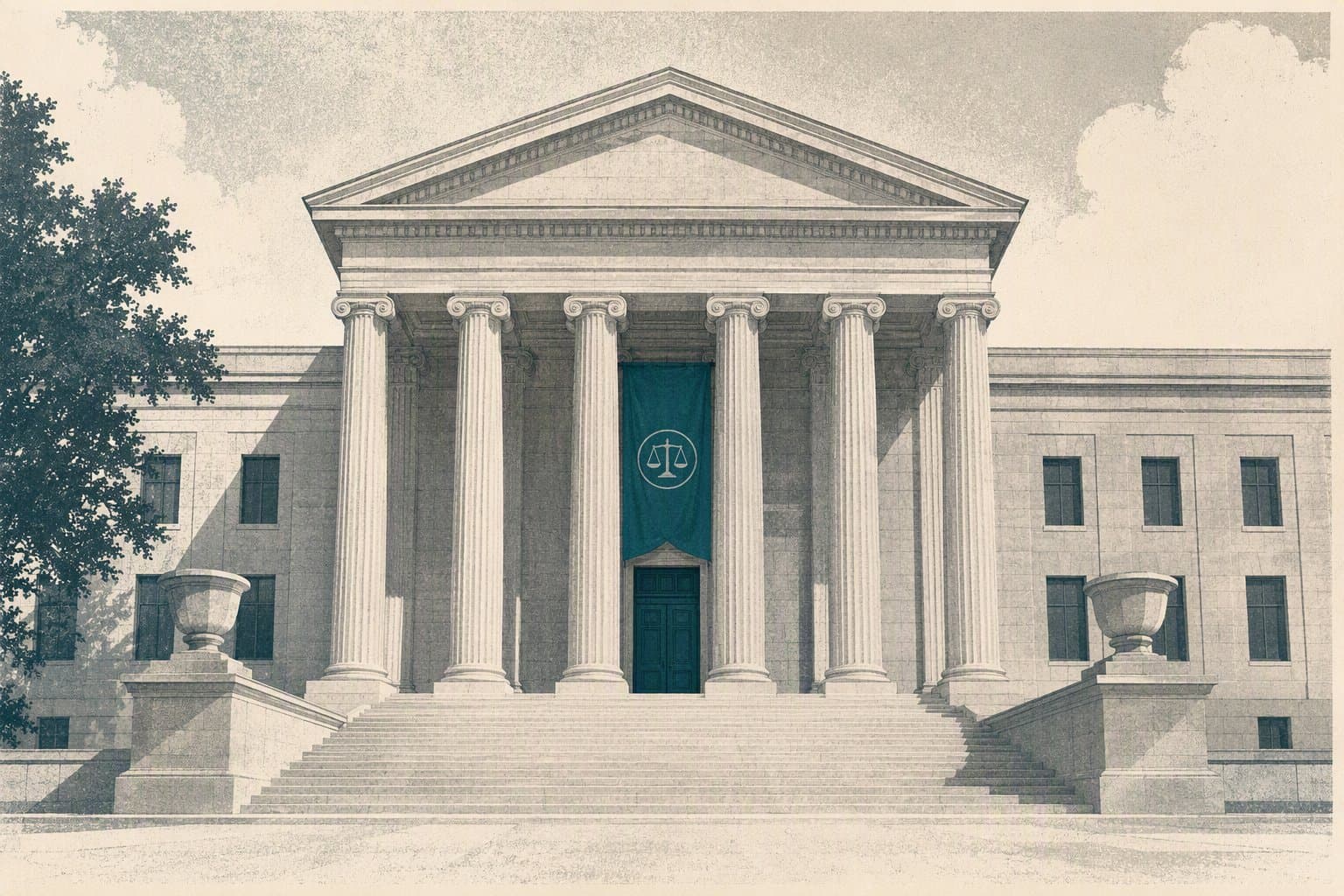 Justice Process - illustration, Jake Team LLC