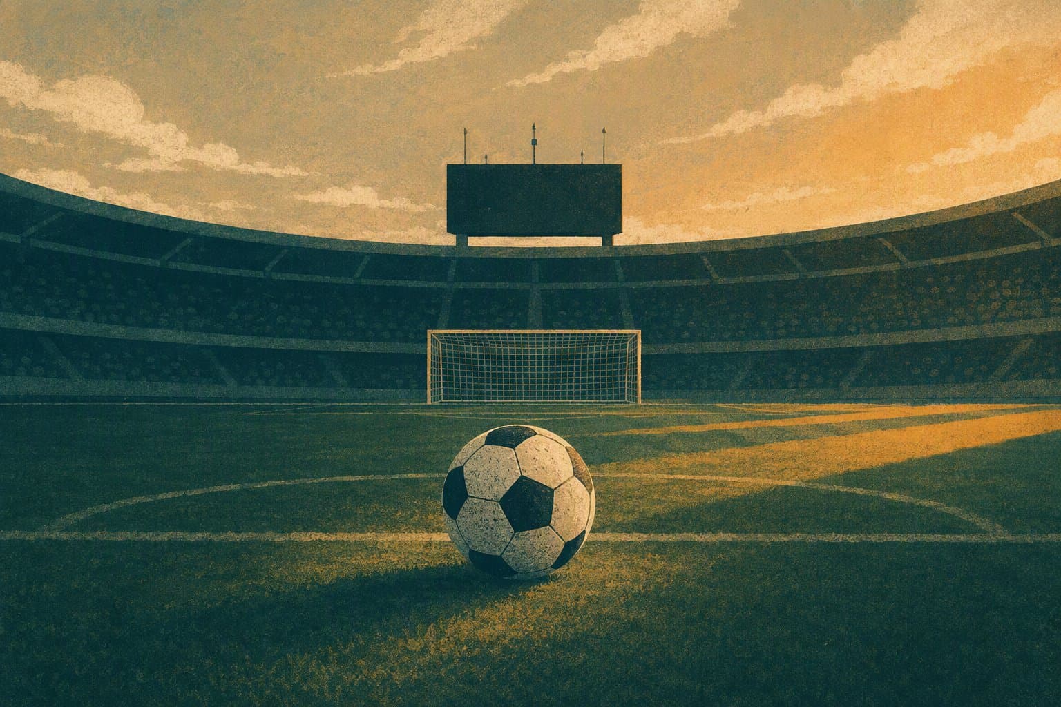 Soccer Victory - illustration, Jake Team LLC