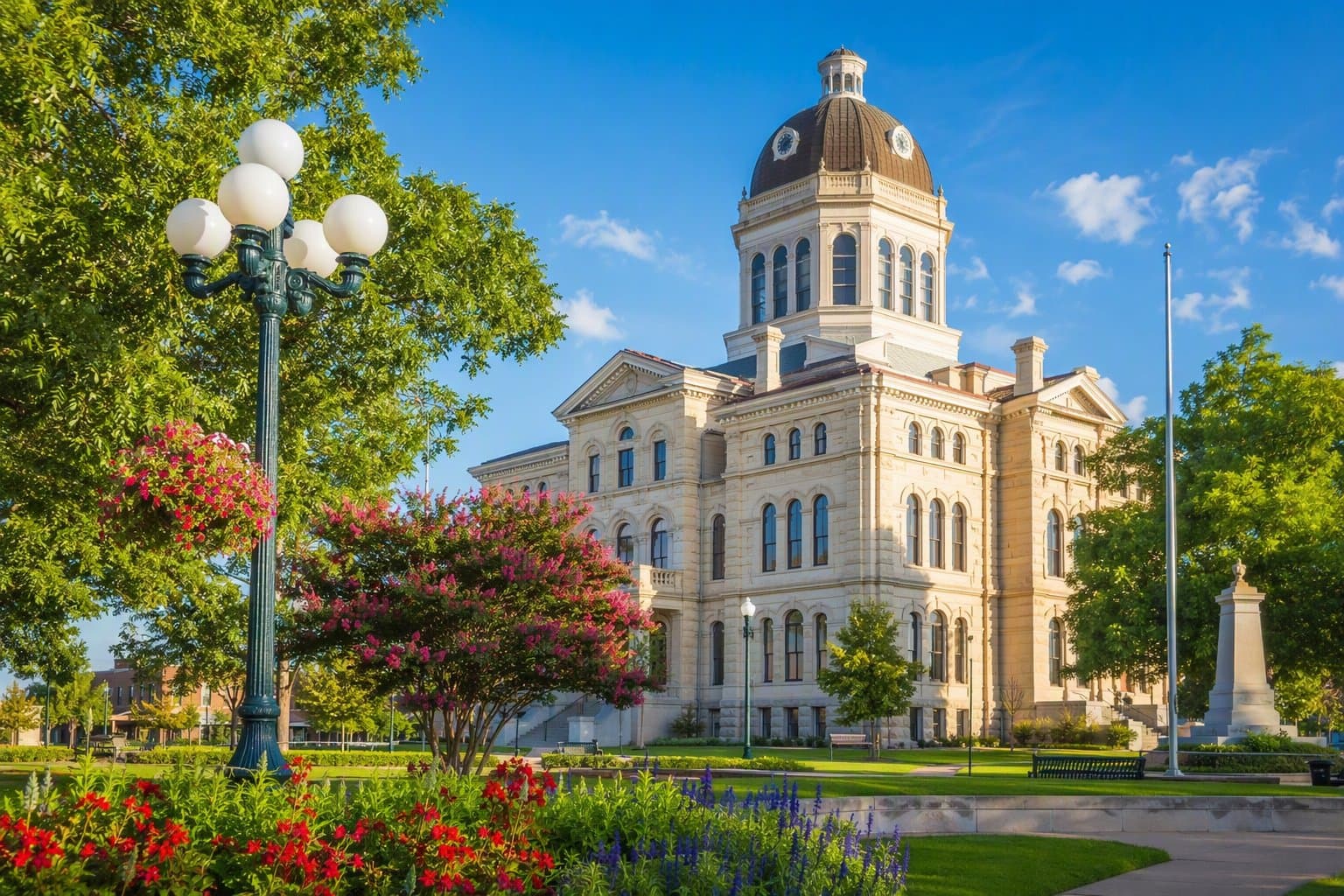 Sherman city hall - illustration, Jake Team LLC