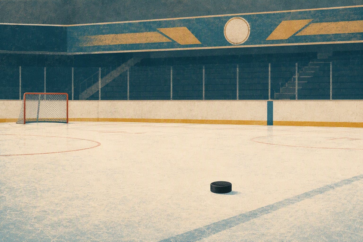 Hockey Arena - illustration, Jake Team LLC