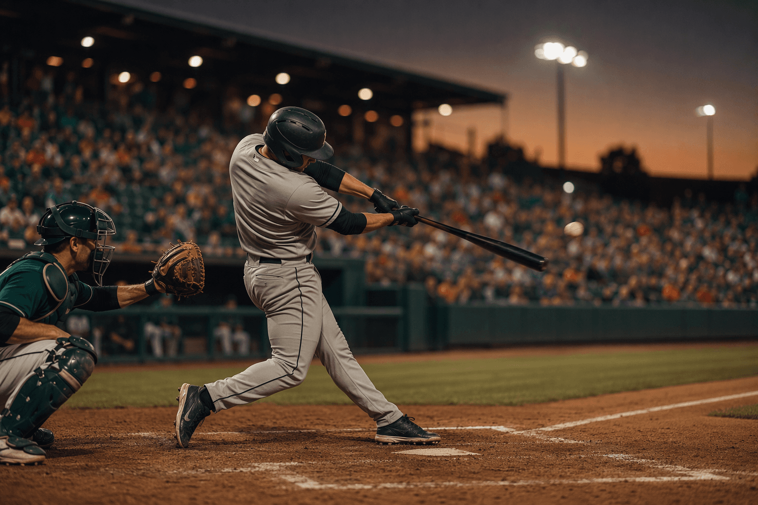 Baseball Power Hit - illustration, Jake Team LLC