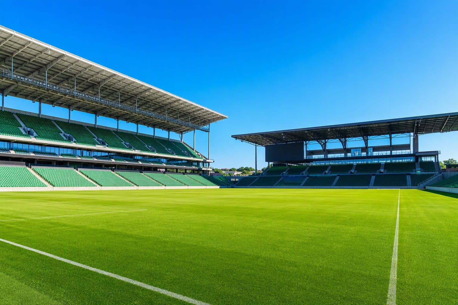 Empty stadium - illustration, Jake Team LLC
