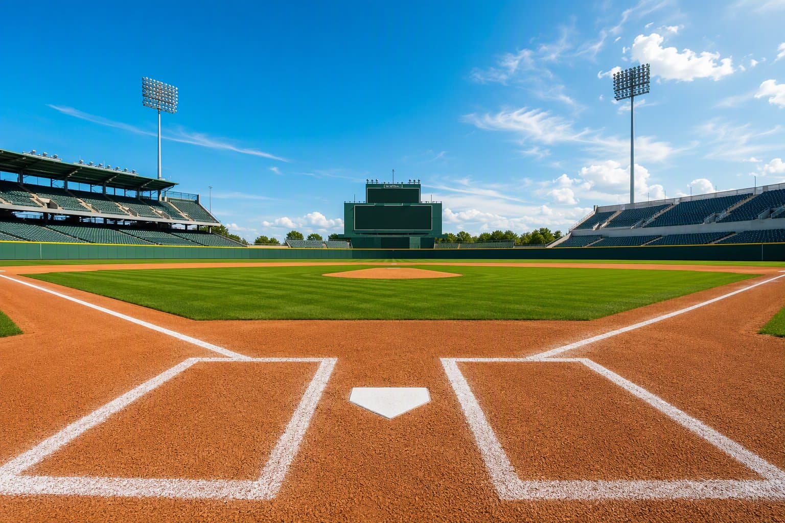 baseball stadium - illustration, Jake Team LLC