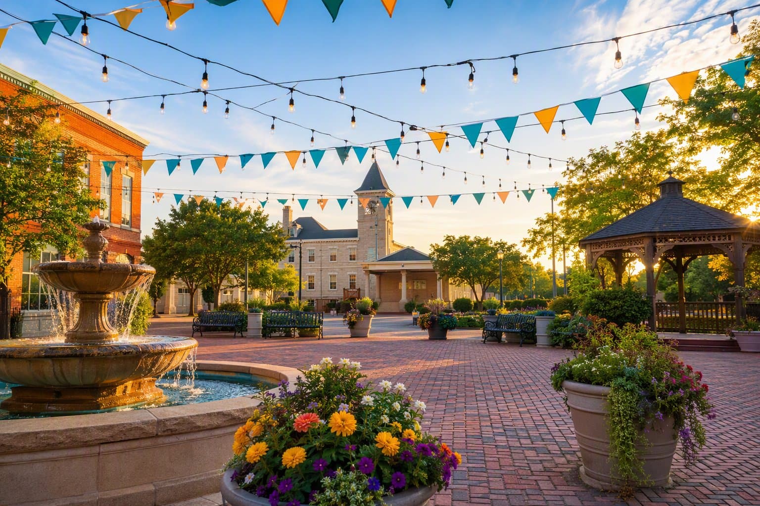 Texoma community festival - illustration, Jake Team LLC