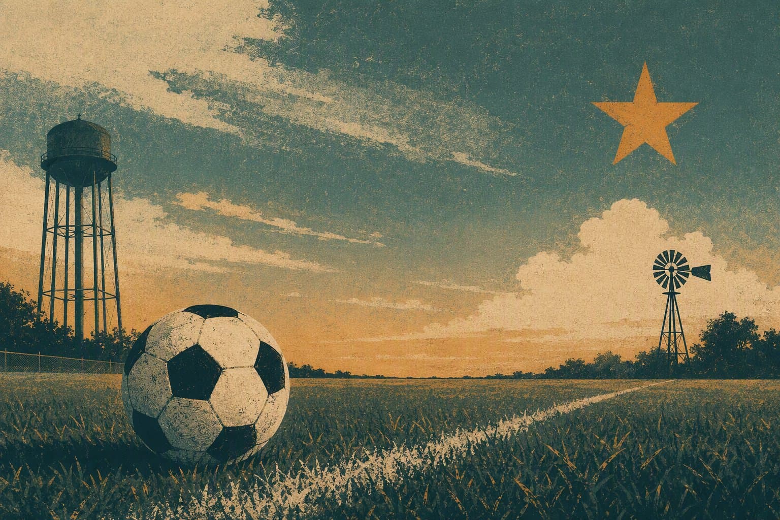 soccer rivalry - illustration, Jake Team LLC