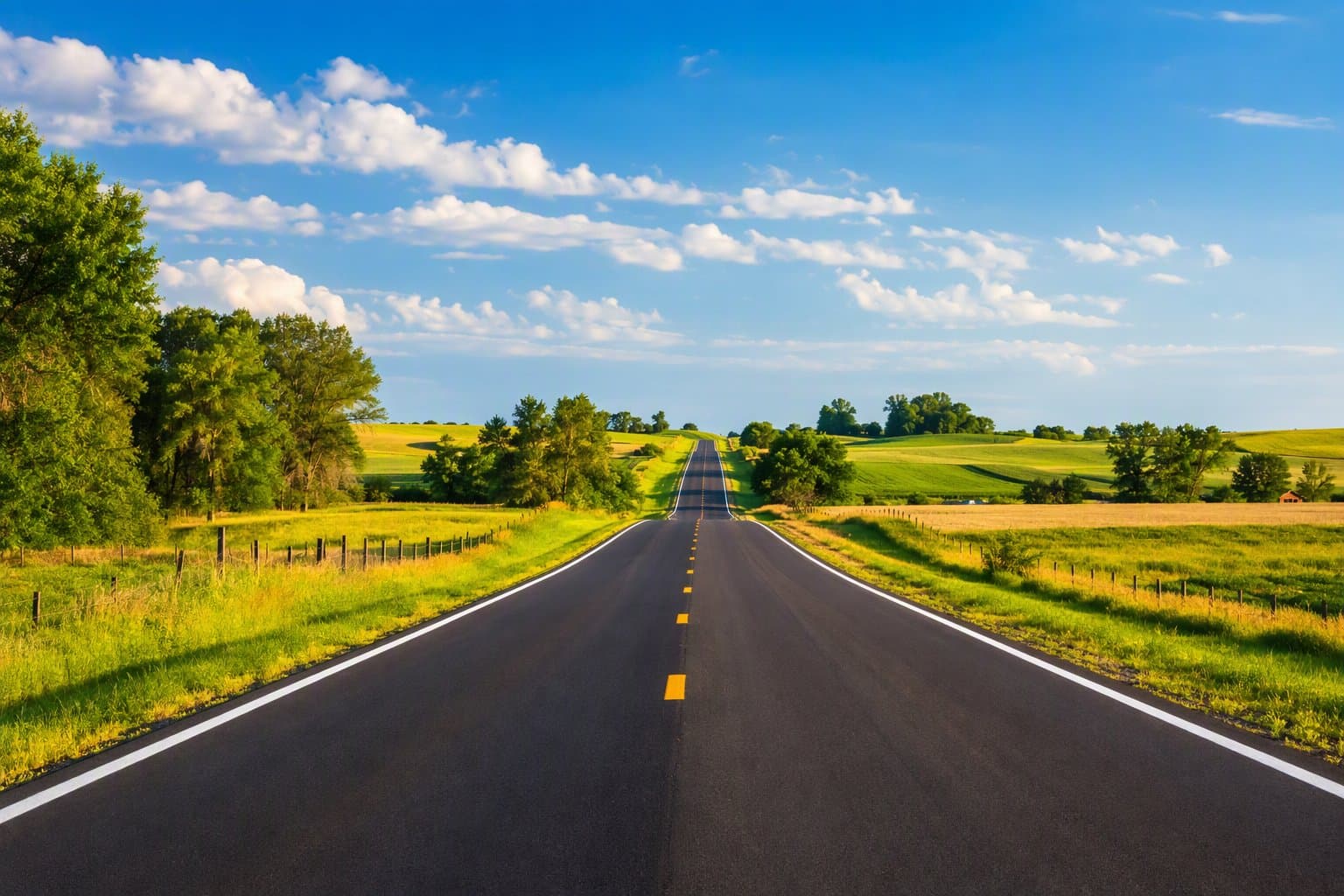 Rural asphalt overlay - illustration, Jake Team LLC