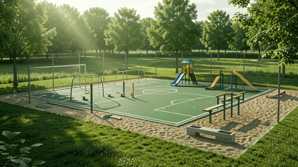Sherman park improvements approved — illustration, Jake Team LLC
