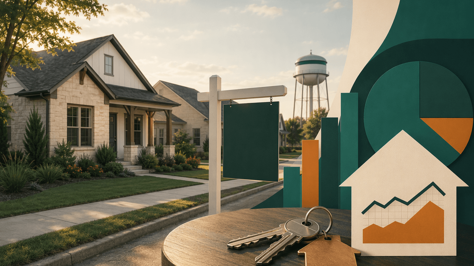 Sherman housing market. Illustration: Jake Team LLC