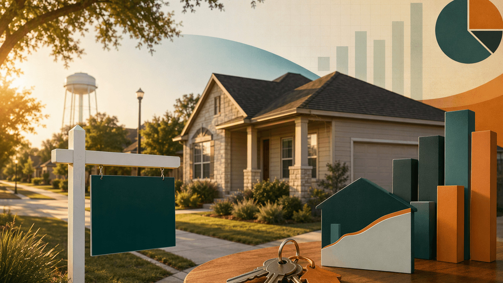 Sherman housing market. Illustration: Jake Team LLC