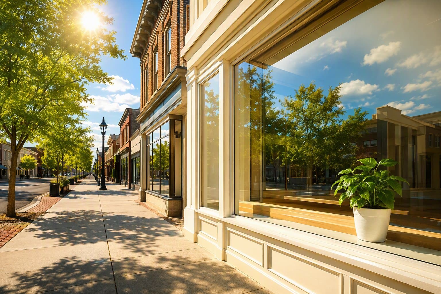 Downtown Commerce - illustration, Jake Team LLC