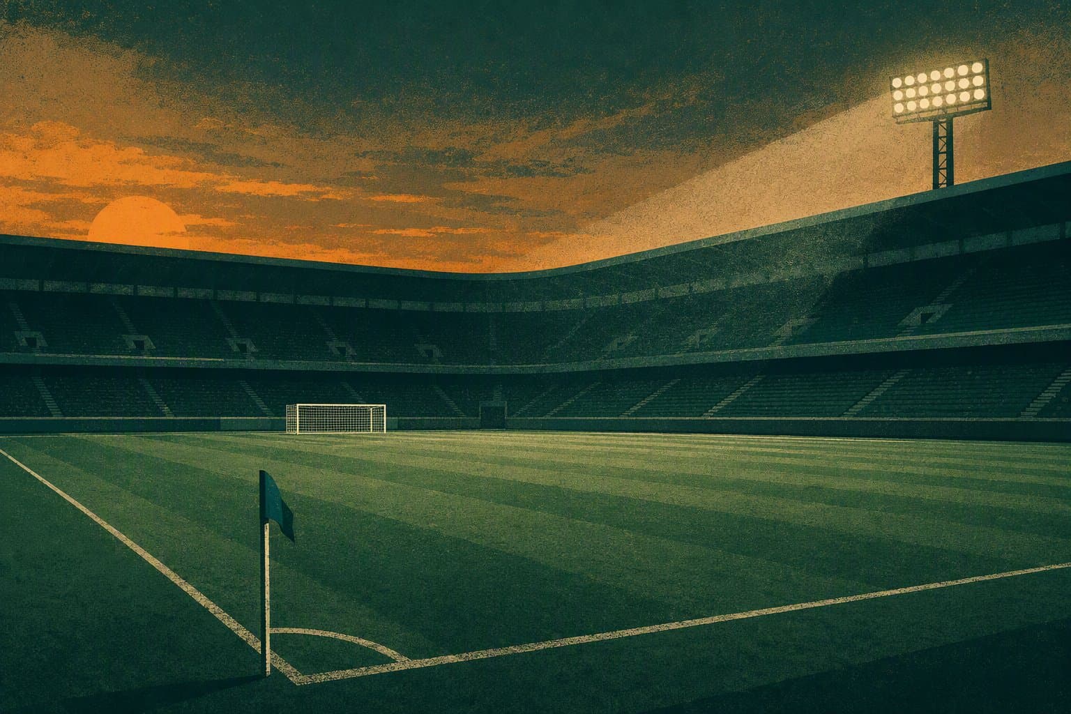 Late Soccer Win - illustration, Jake Team LLC
