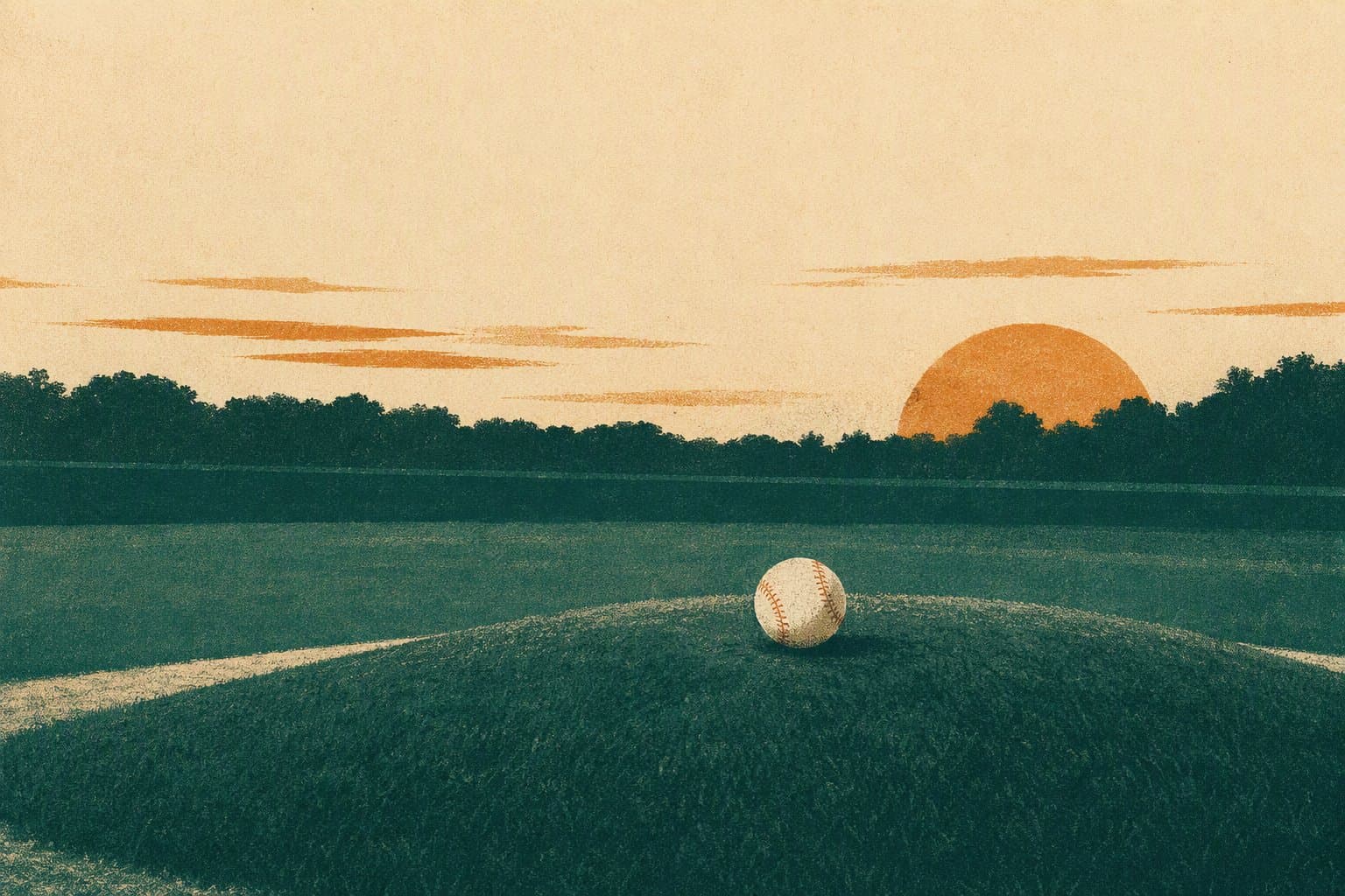 Baseball Shutout - illustration, Jake Team LLC
