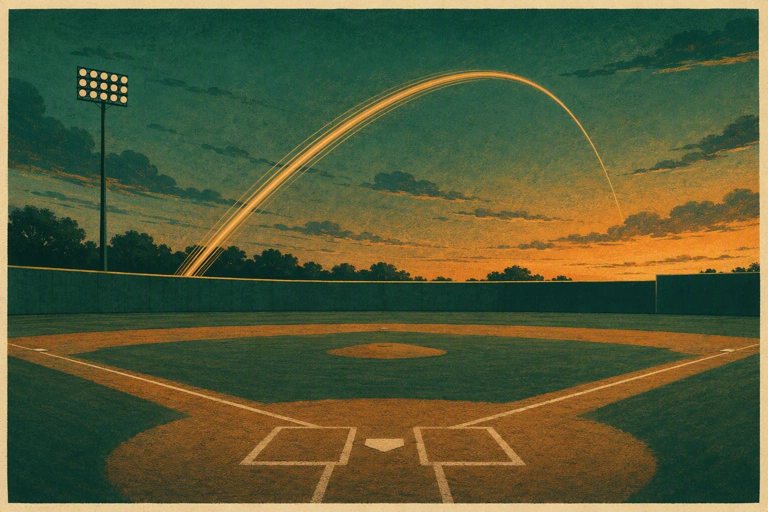 Baseball Comeback - illustration, Jake Team LLC