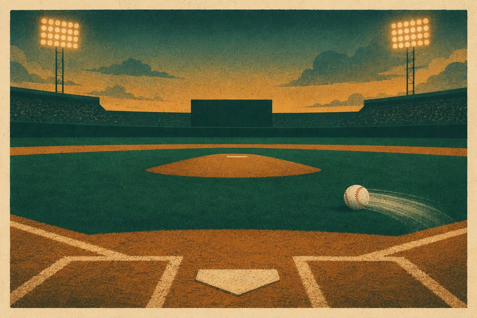Baseball Dominance - illustration, Jake Team LLC
