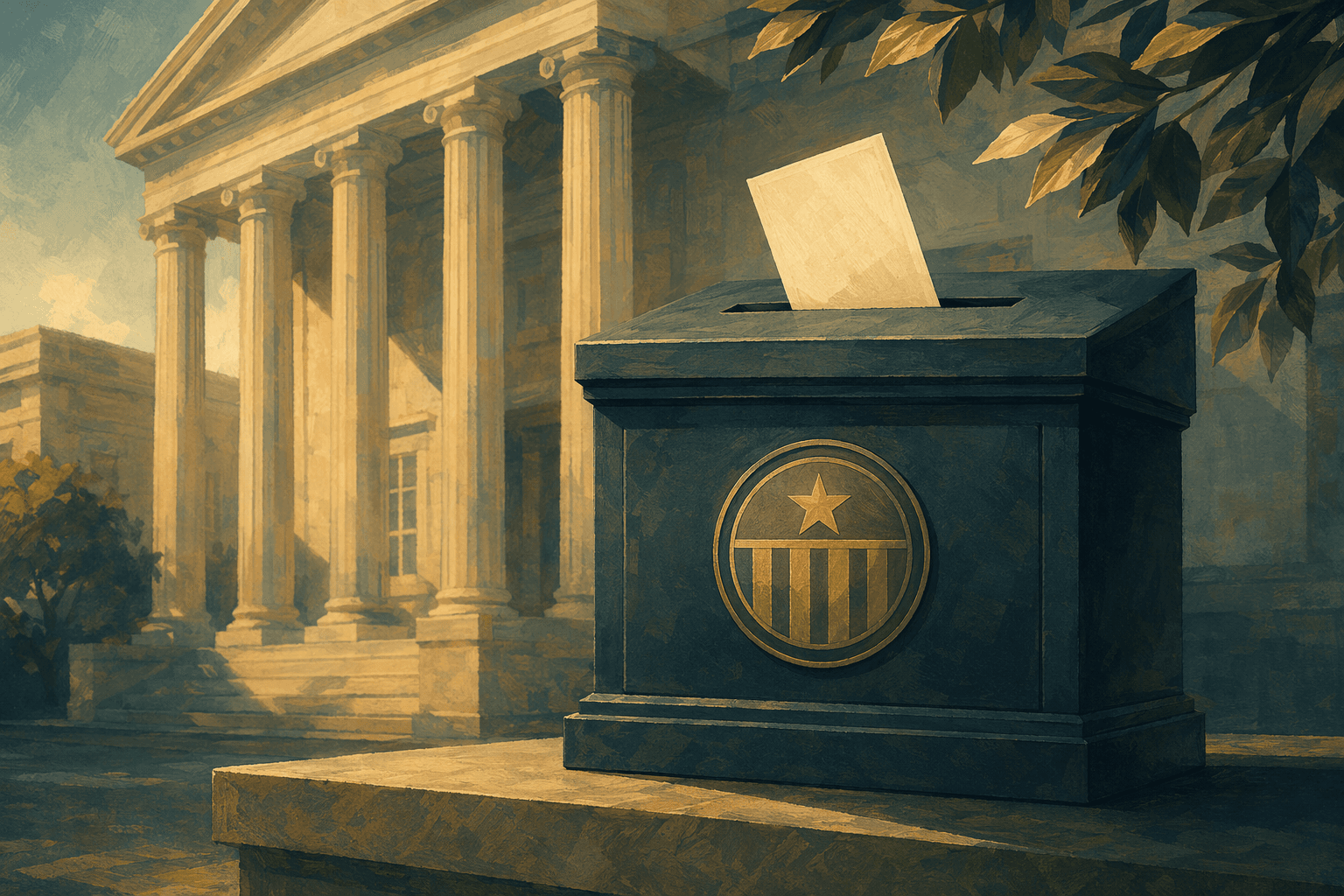 Government Voting - illustration, Jake Team LLC