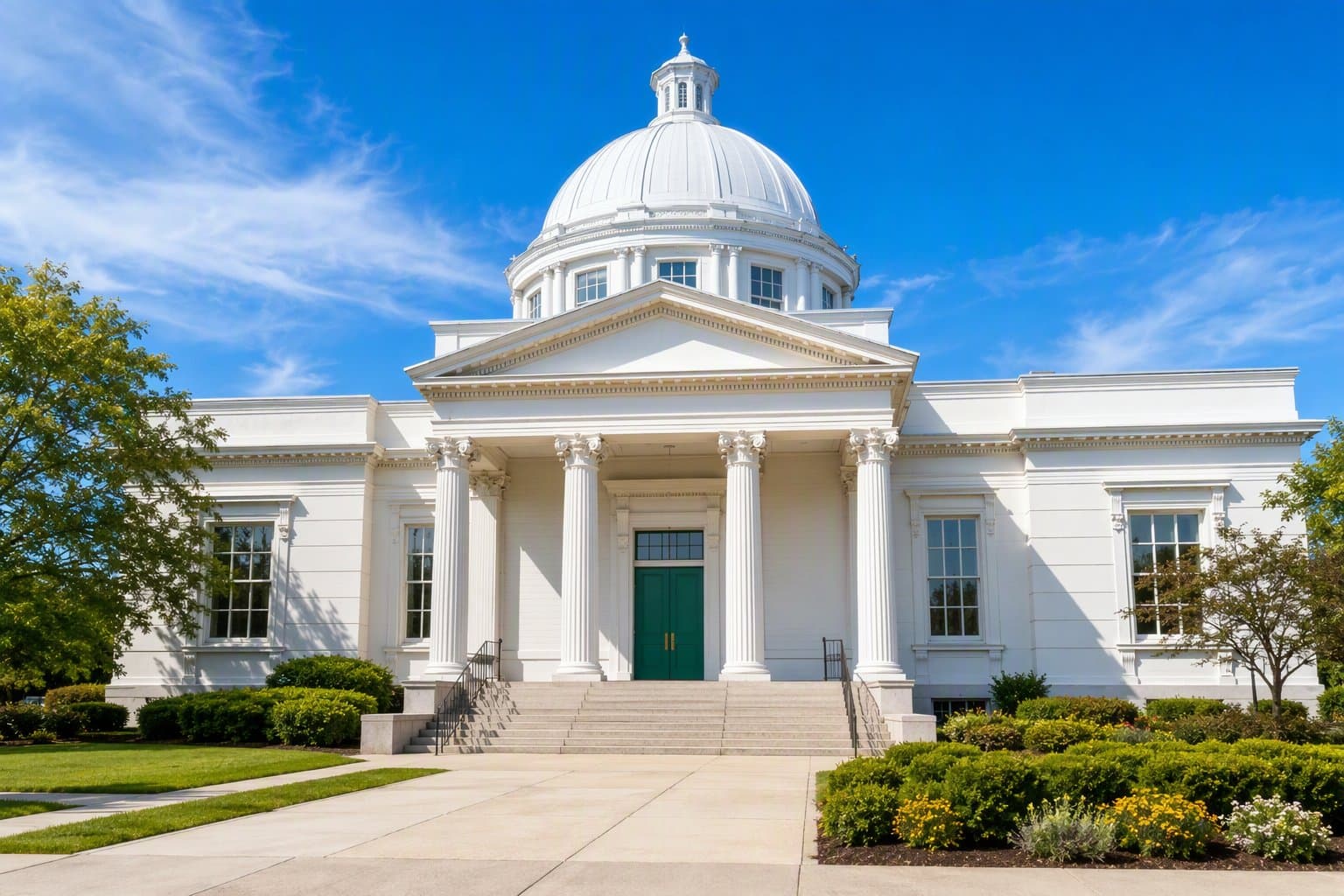 Sherman City Hall - illustration, Jake Team LLC