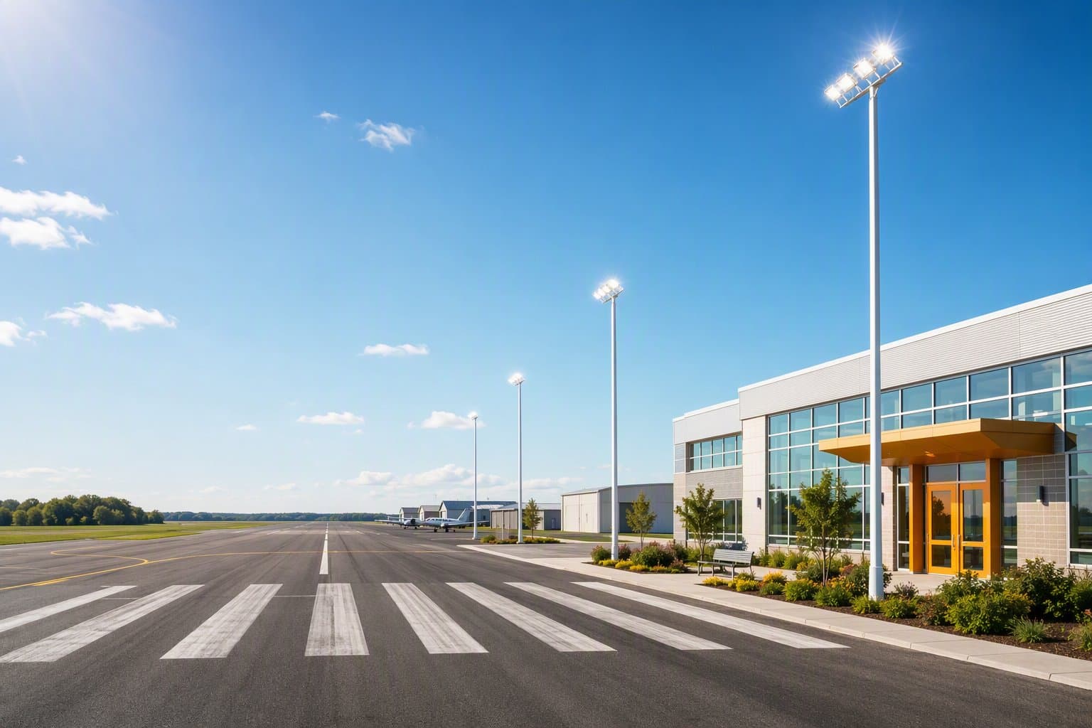 Airport Reopening - illustration, Jake Team LLC