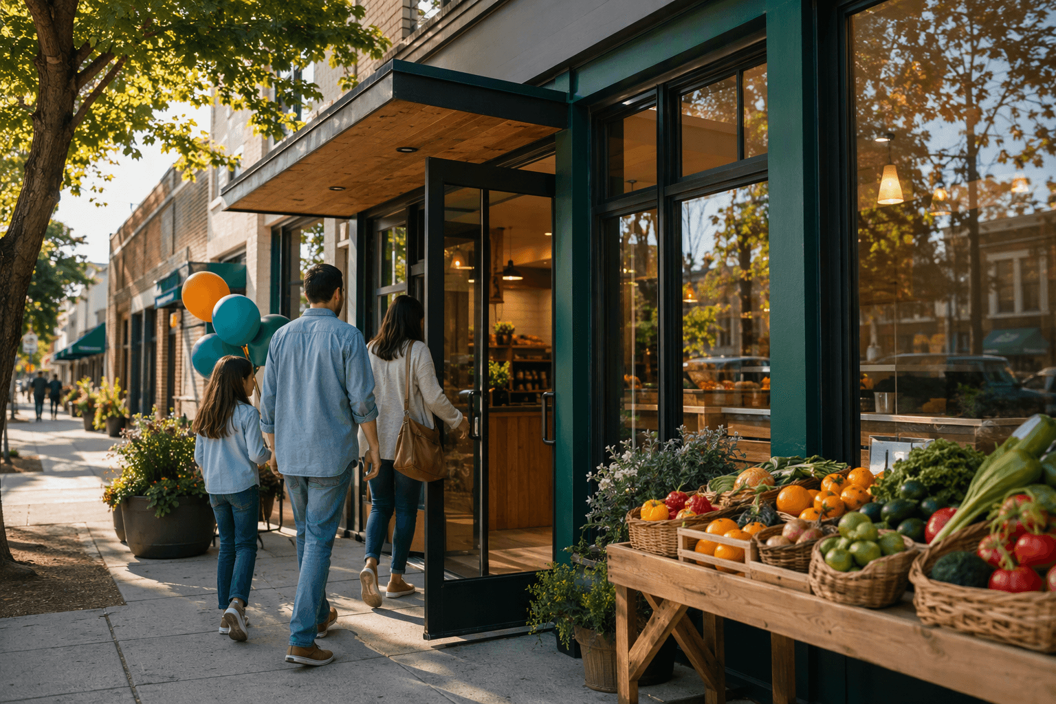 new food service opening - illustration, Jake Team LLC