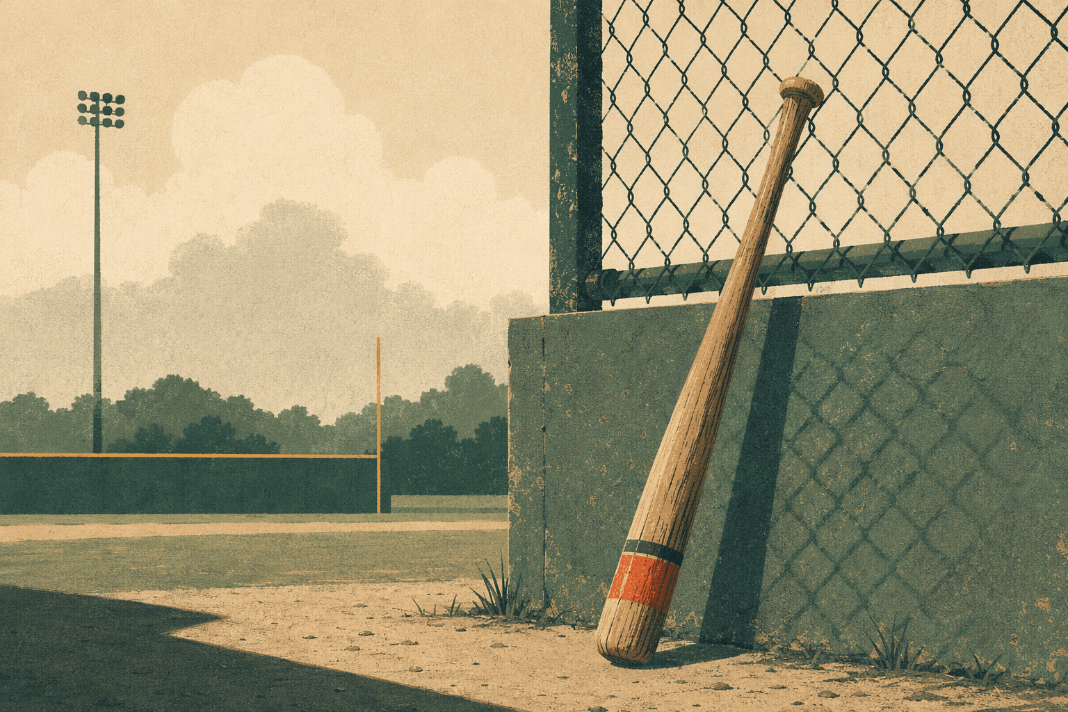 baseball home run - illustration, Jake Team LLC