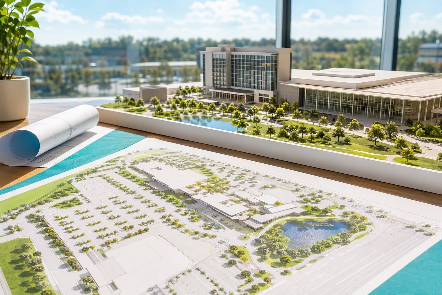 Sherman Development Plan - illustration, Jake Team LLC