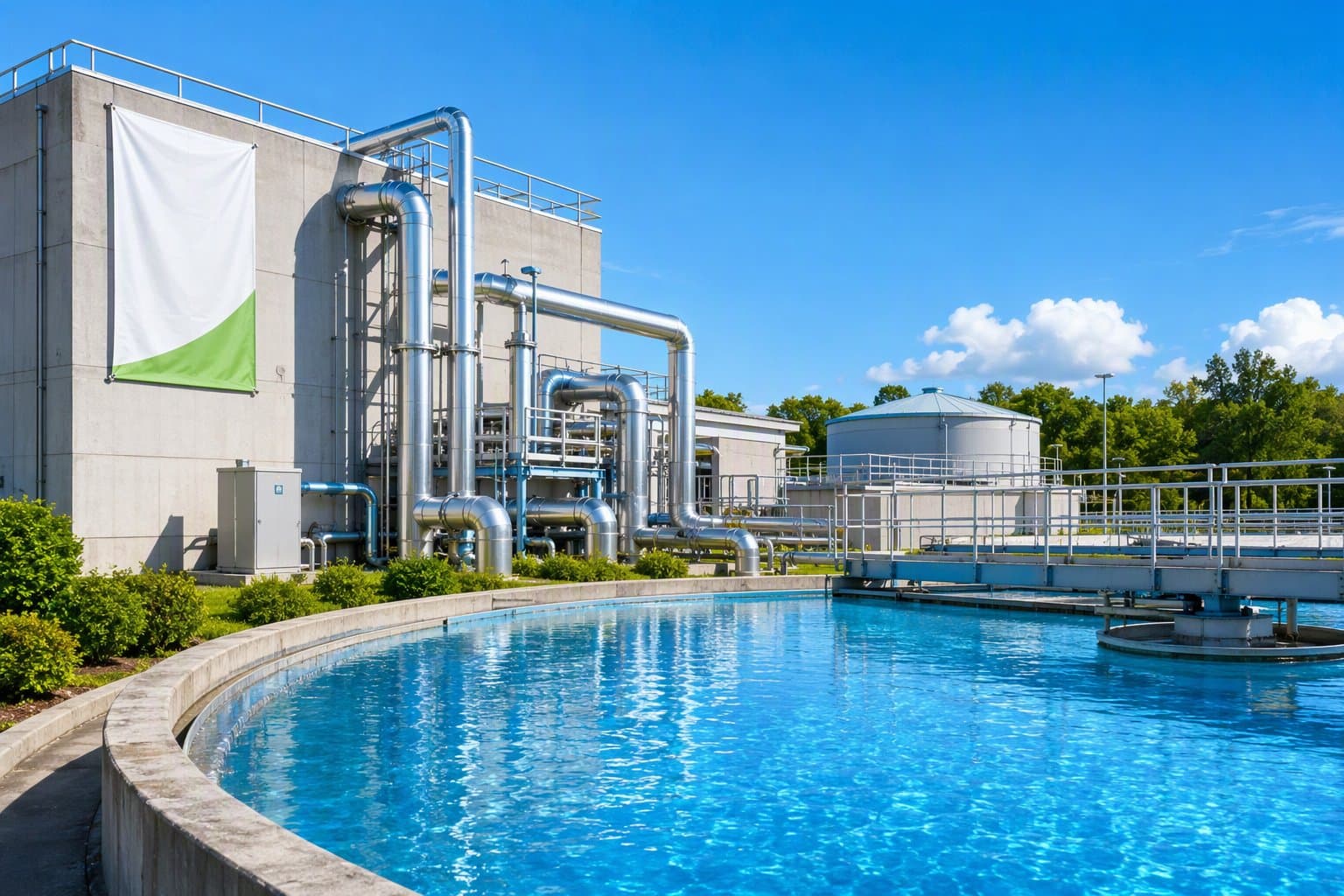 Civic Water Infrastructure - illustration, Jake Team LLC